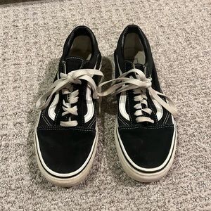Women’s Black Old School Vans